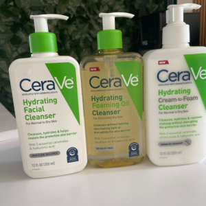 Cerave Facial Cleansers