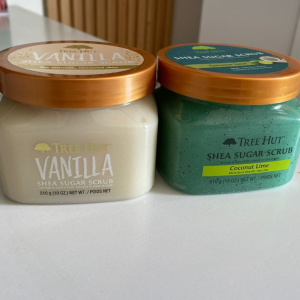 Tree Hut Body Scrub,nair Hair Removal Cream,stretchmarks Butter,booty And Boobies Scrub