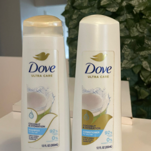 Dove shampoo and conditioner